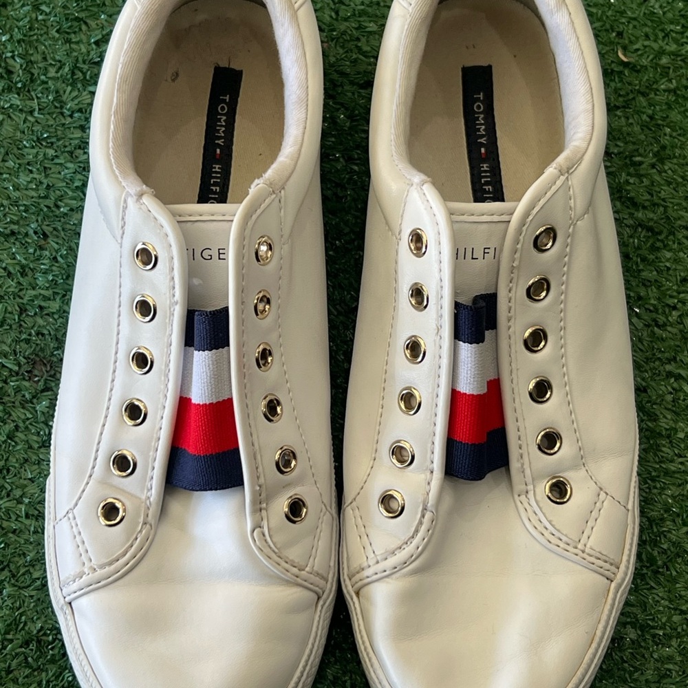 Tommy Hilfiger White Sneakers